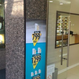 Folije za izloge, Brendiranje izloga, Top Sistem Beograd-17