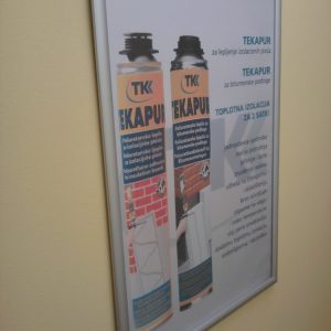 Klik ram, Aluminijumske reklame, Top Sistem, Beograd