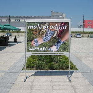 P stativ, Aluminijumske reklame-1