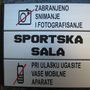 OBELEŽJA ZA OBJEKAT