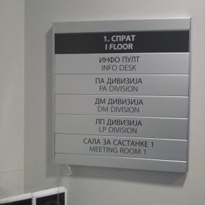 OBELEŽJA ZA OBJEKAT