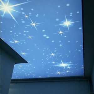 Svetleca tekstilna reklama