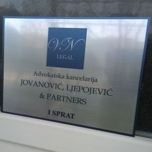 tabla-obelezivac, obelezja za vrata