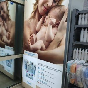 led jednostrana textil reklama