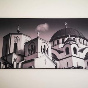 Canvas platno sa plastificiranim alu ramom