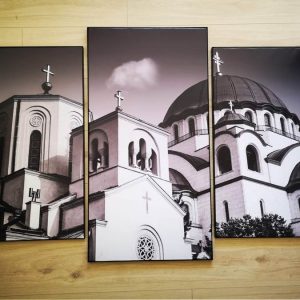 Canvas platno sa stampom i ramom iz delova