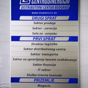 OBELEŽJA ZA OBJEKAT